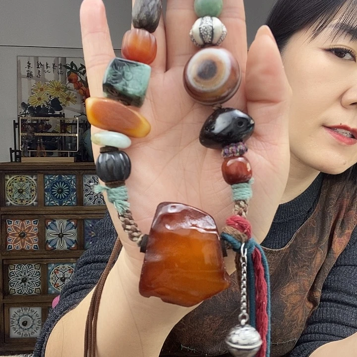 蜜蜡项链未镶嵌项链