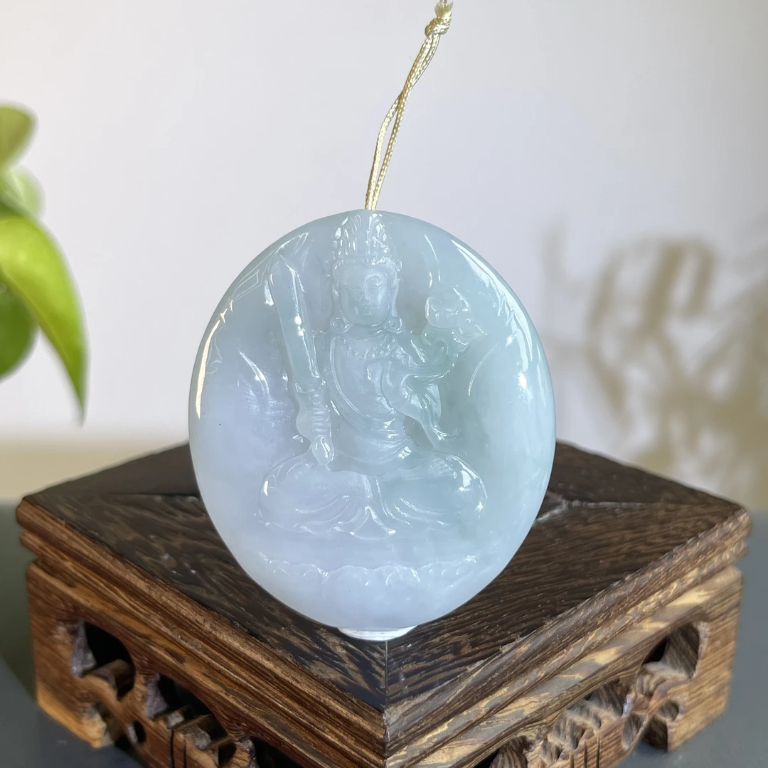 JTA31-115 天然缅甸A货翡翠 虚空藏