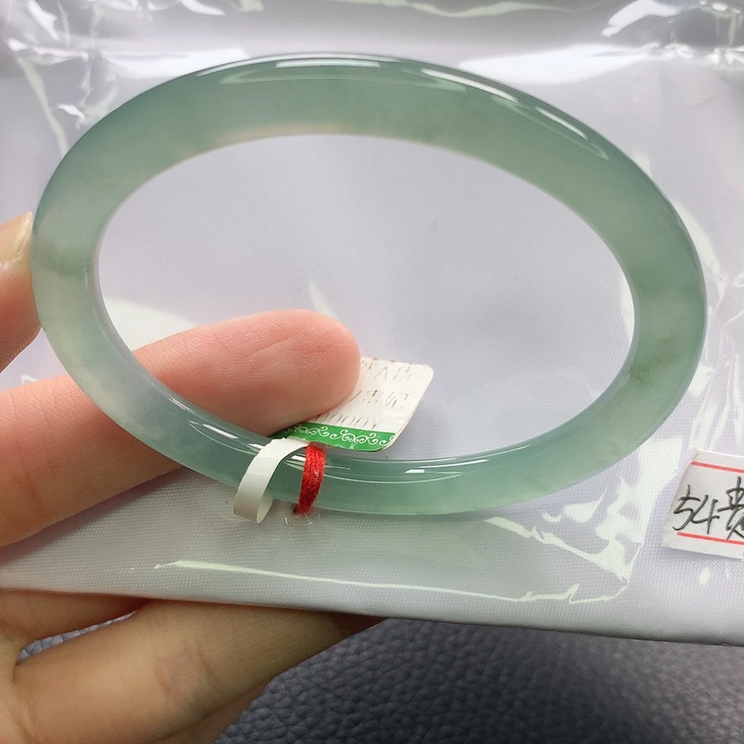 翡翠未镶嵌手镯贵妃55
