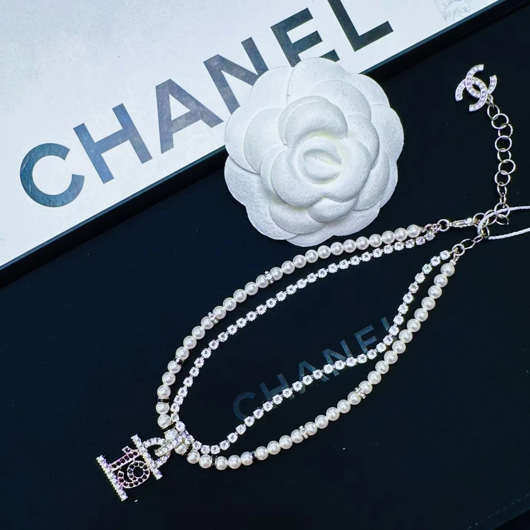 95新 Chanel/香奈儿 柚礼中古/香奈儿22A数字19珍珠项链LZ502088
