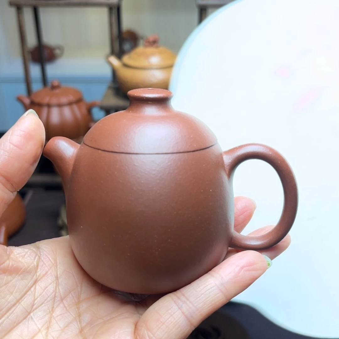 茶壶紫砂手工制作原矿紫砂