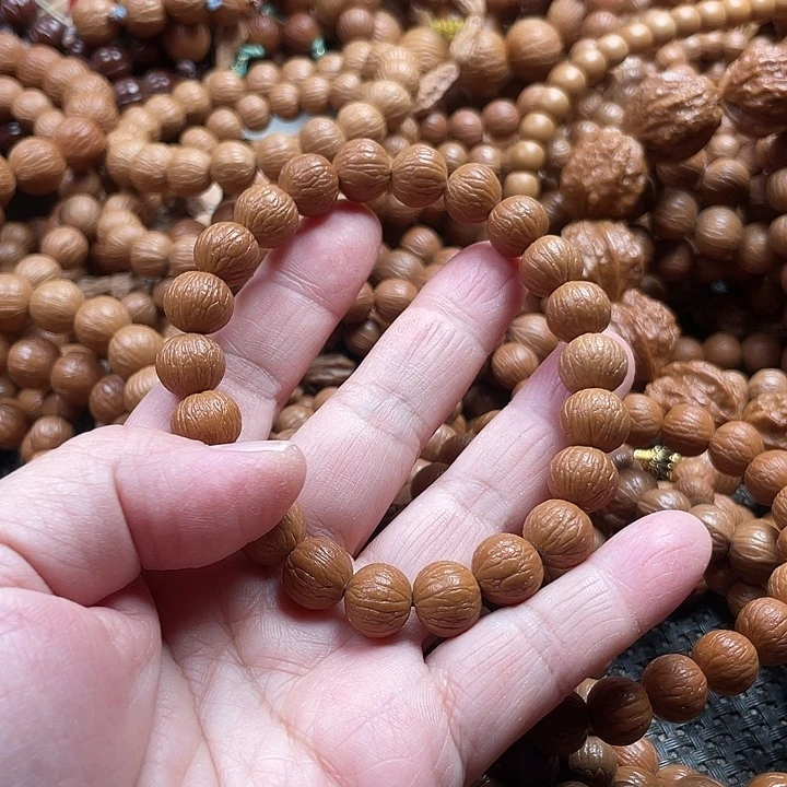 猴头核桃手串1.1同尺磨盘风羽
