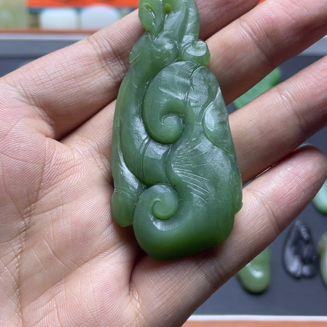 吊坠(不含链)未镶嵌和田玉