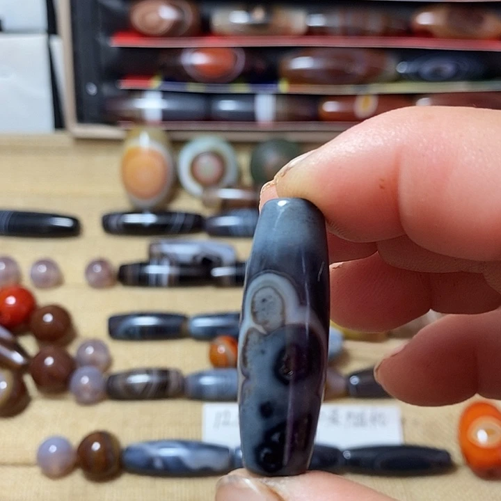 玛瑙/玉髓合金颈饰