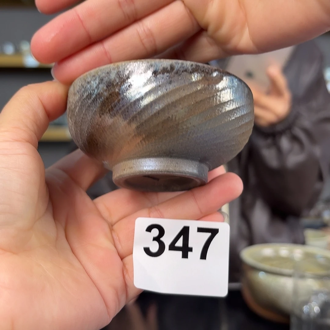 坭兴陶柴烧全手工原矿泥料杯