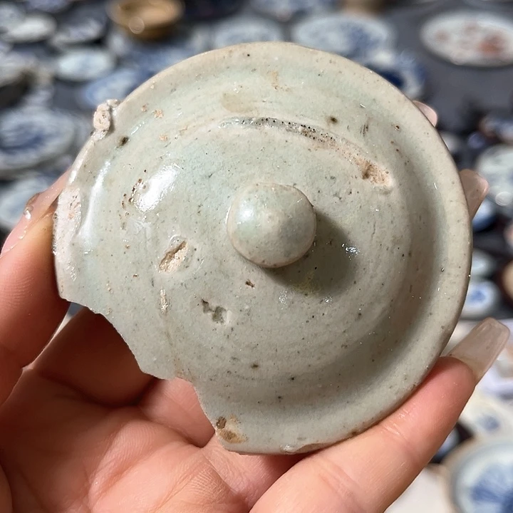 瓷片瓷片茶托喝茶非常不错