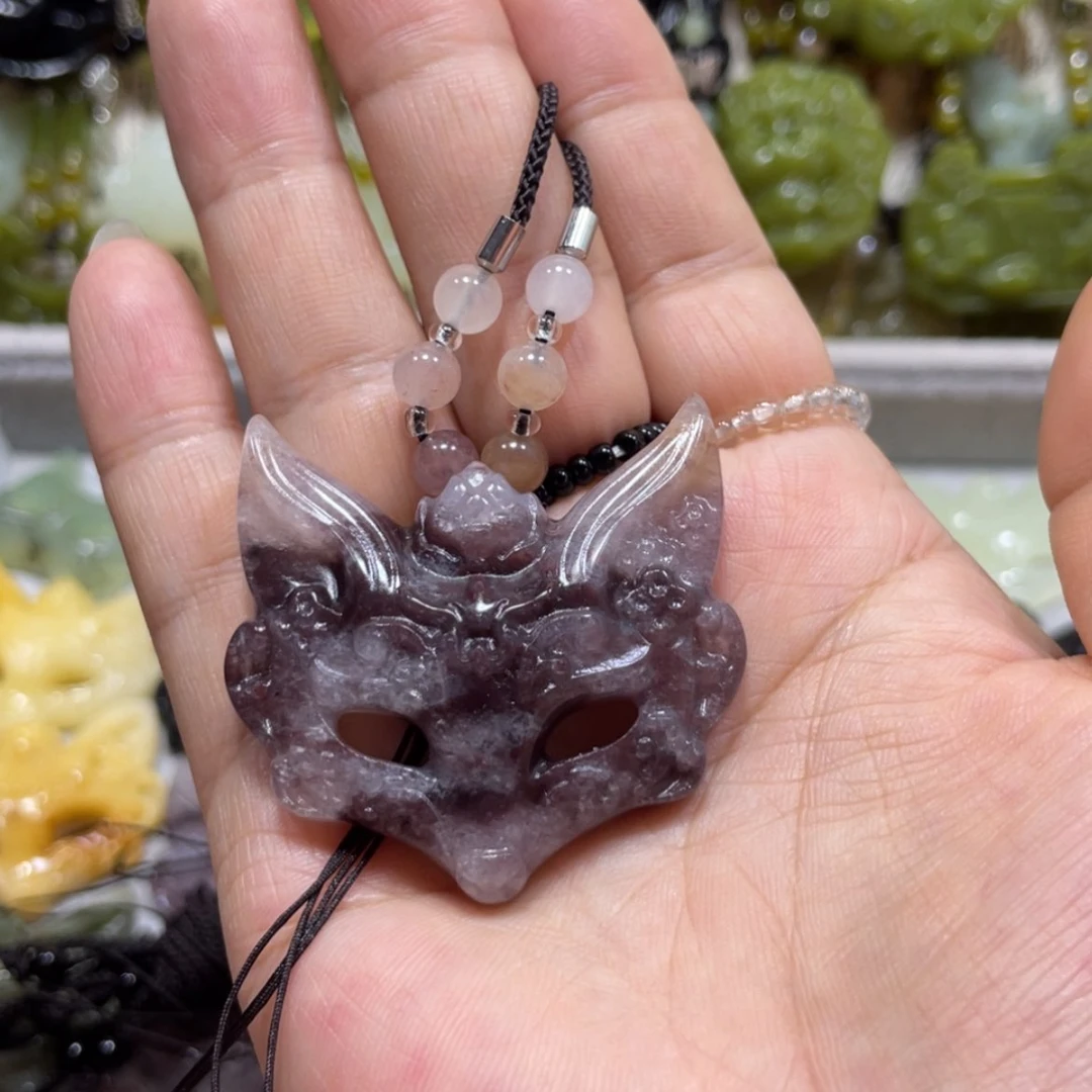 【闪购商品】岫玉颈饰未镶嵌12吊坠