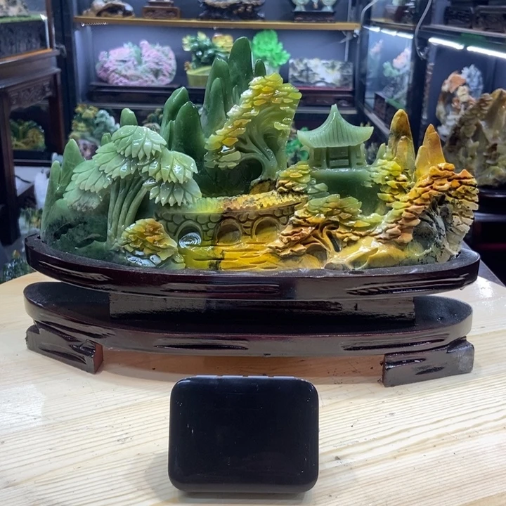 用***1玉家居摆件玄关摆件
