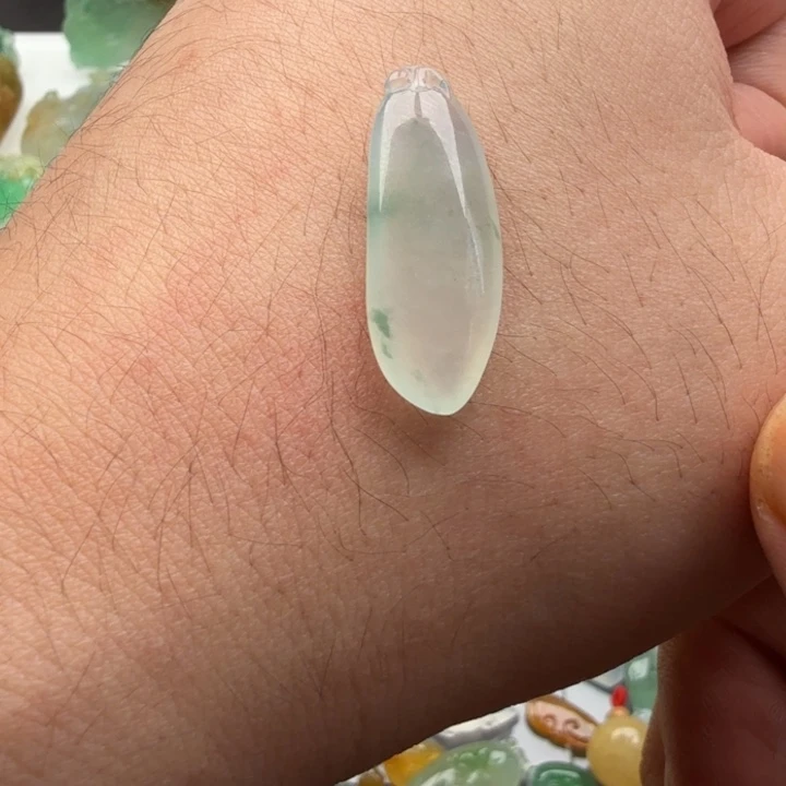 翡翠未镶嵌吊坠(不含链)天然缅甸翡翠