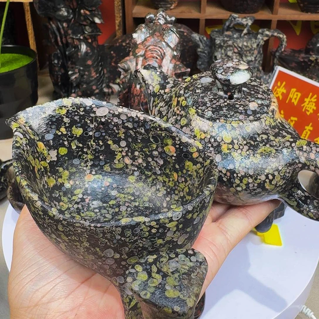 完***击梅花玉精品茶周边