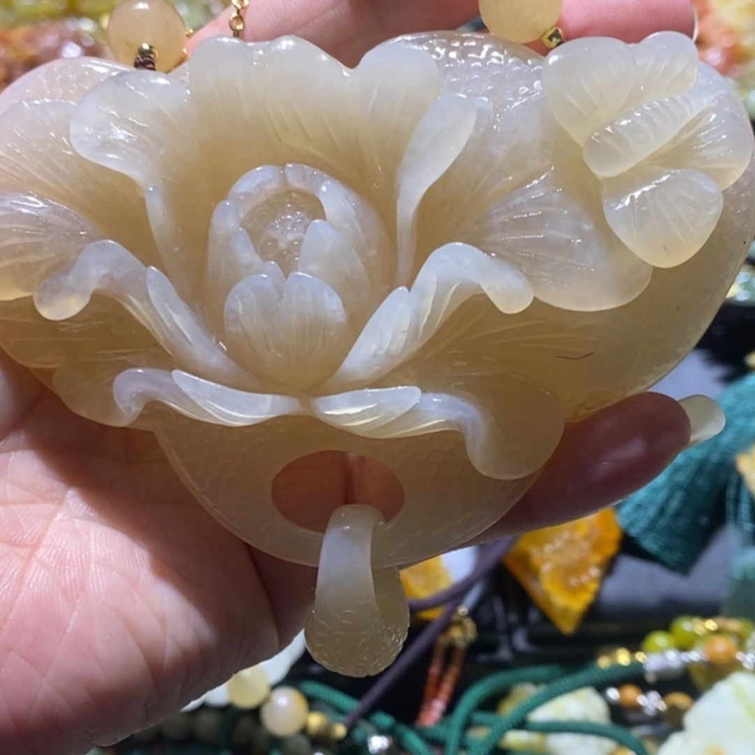 【闪购商品】岫玉毛衣链未镶嵌