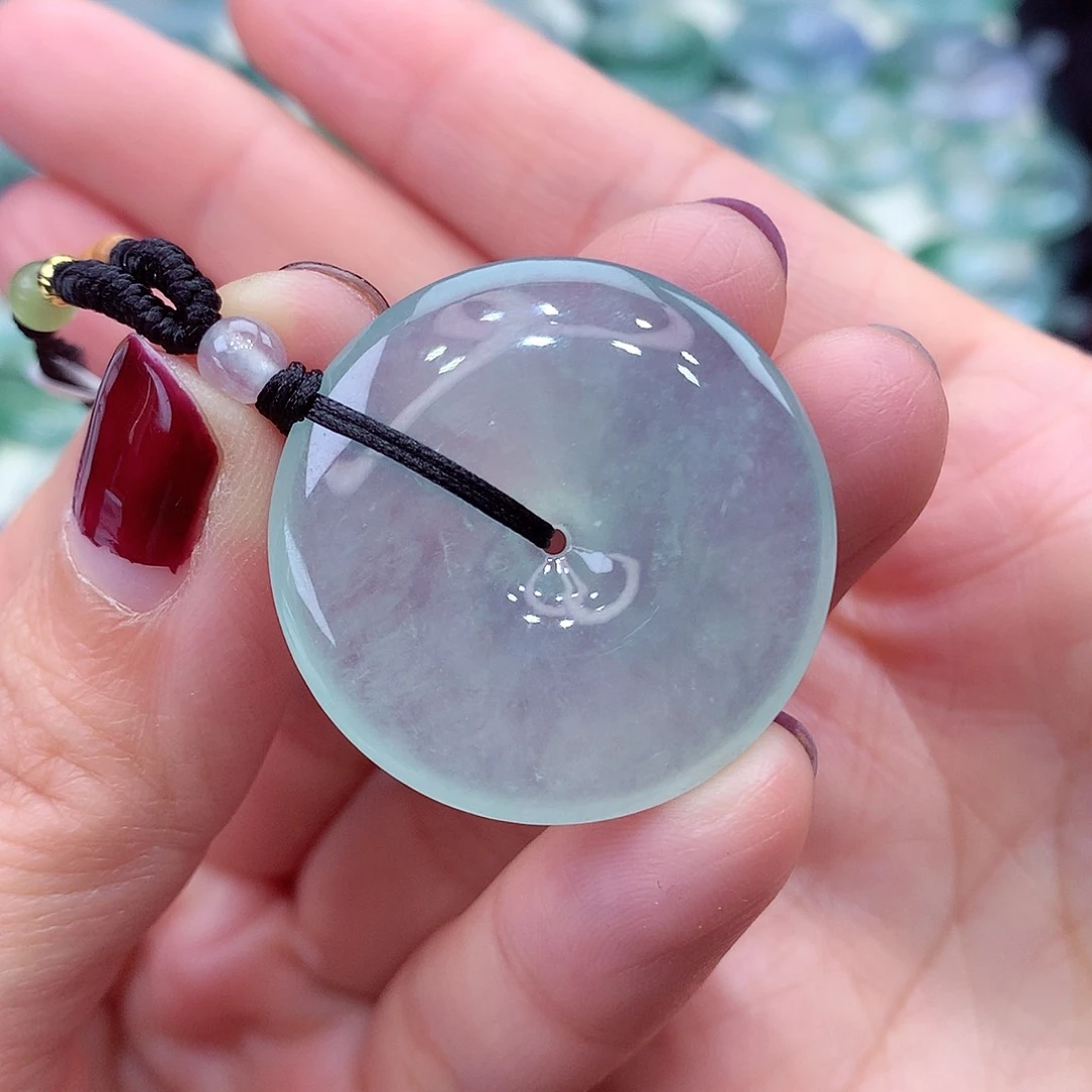 颈饰未镶嵌翡翠编号27-尺寸29/5.8