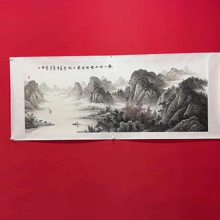大***马国画杜平老师作品