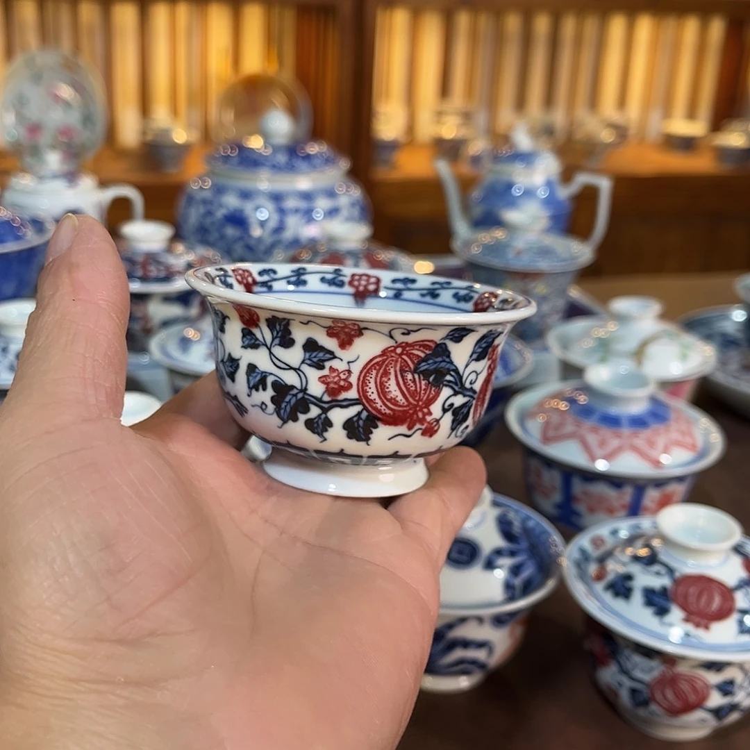 錡镇堂手工手绘杯