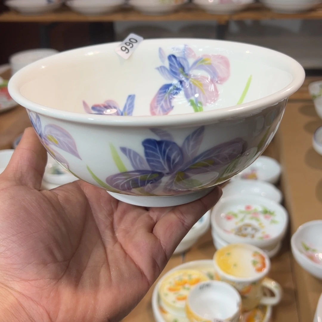 陶瓷景德镇高温釉下陶瓷7寸
