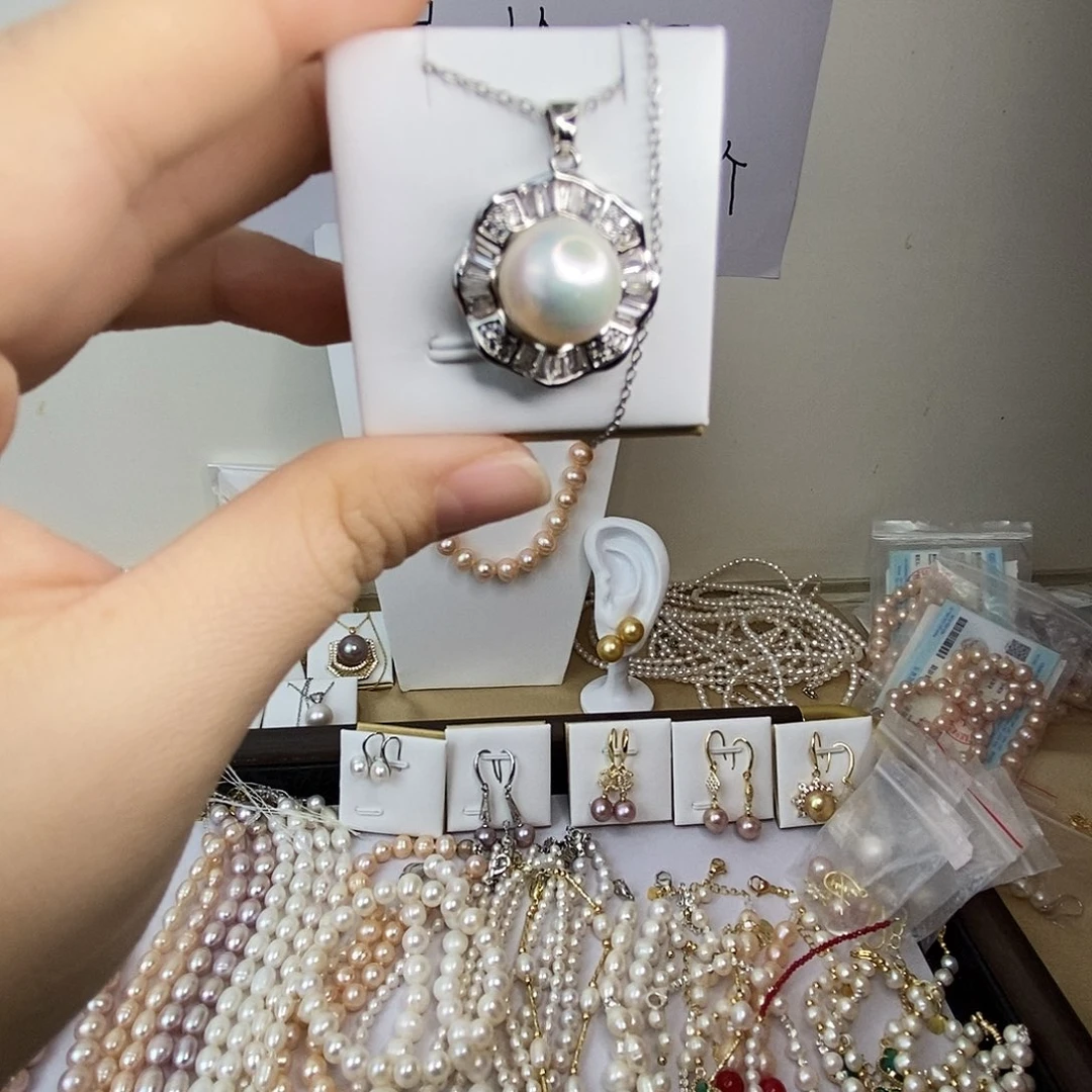 吊坠(赠链)合金淡水珍珠