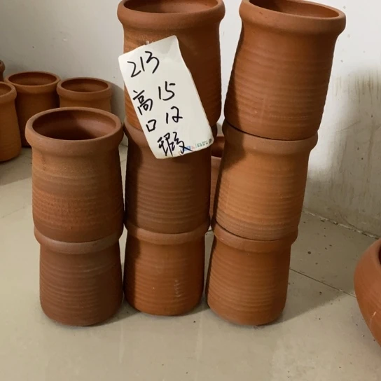 粗陶红陶绿植花盆213