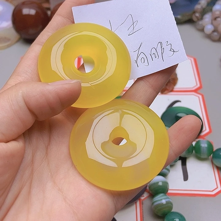 【闪购商品】玛瑙/玉髓未镶嵌珠宝半成品༺****