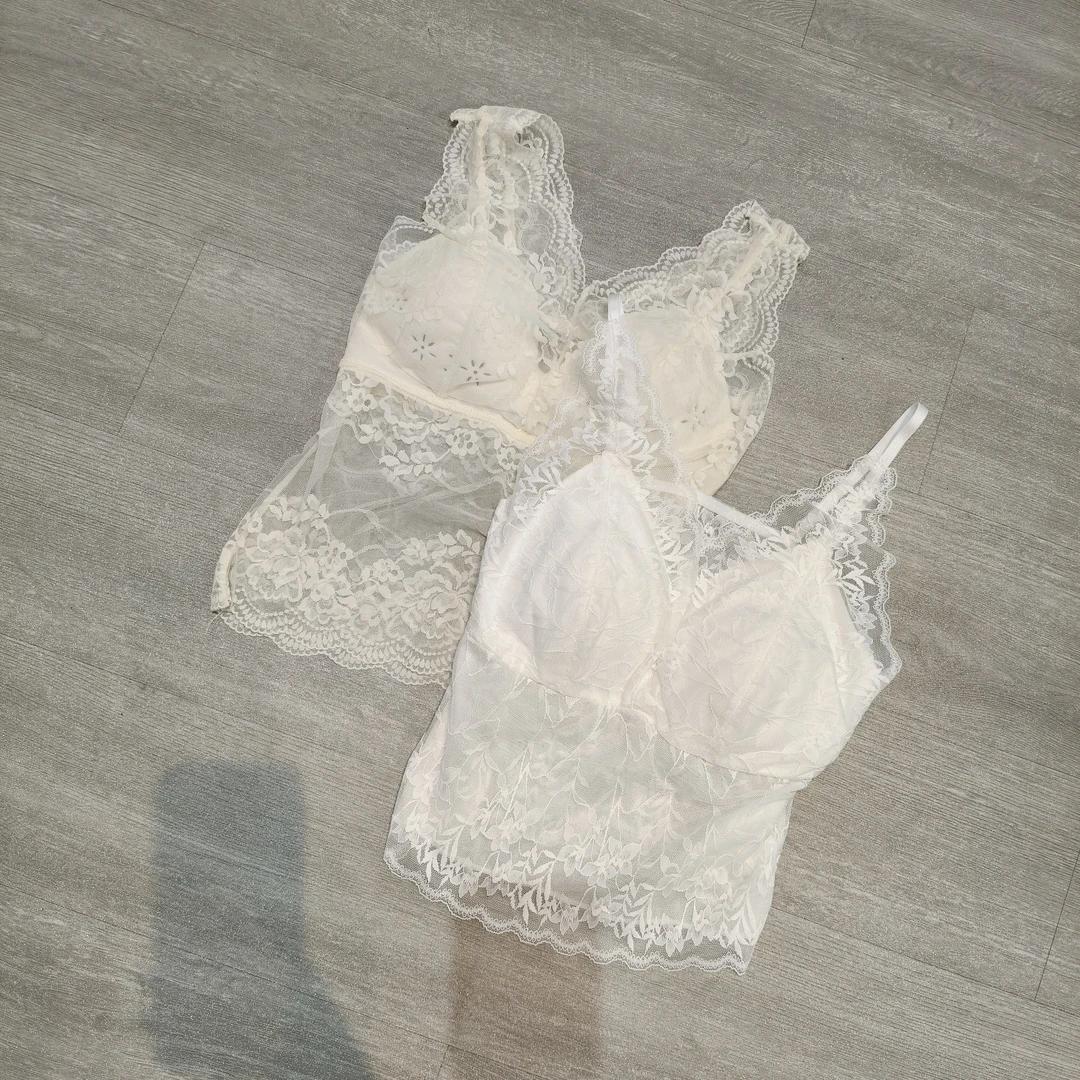 性感蕾丝束身气质百搭吊带内衣-果梓926