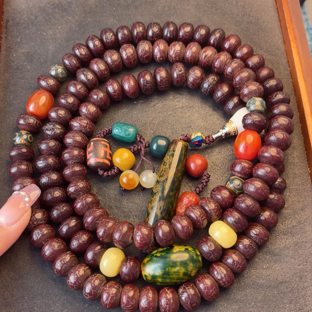 凤眼菩提吊坠藏传凤眼菩提