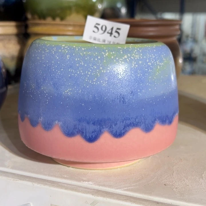 口8 手工花盆满30包邮