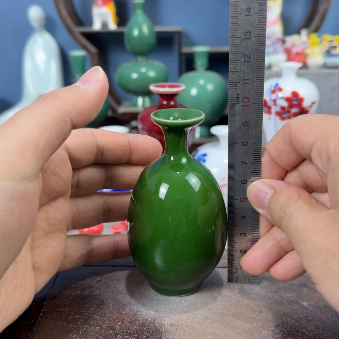 陶瓷手工小花器摆件