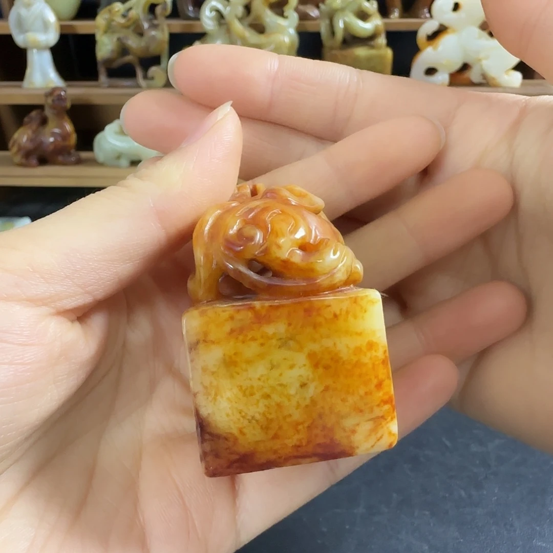 财***宝和田玉未镶嵌挂件