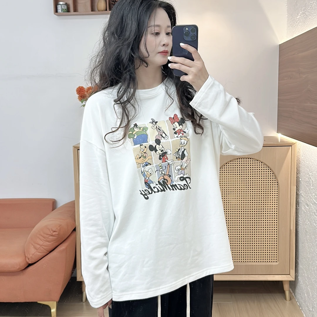 （92223）冬季新款加绒米奇上衣