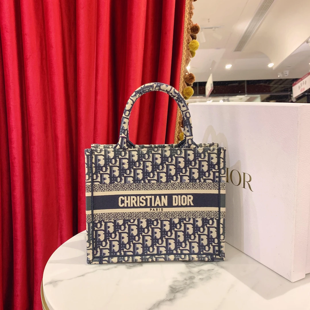 95新 DIOR/迪奥 GGStote新小号帆布手提包/92180922/55028802