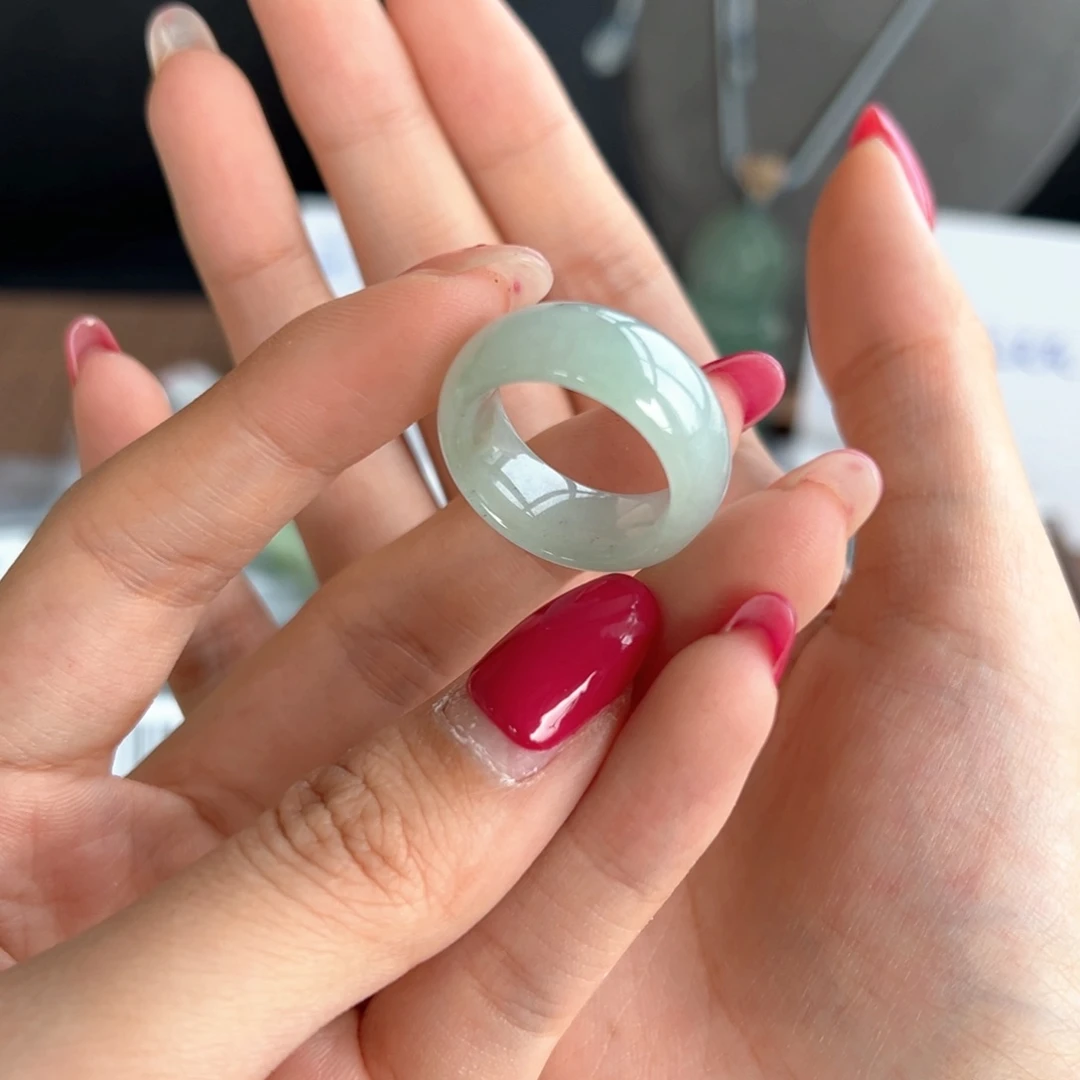 翡翠未镶嵌戒圈115号买断16