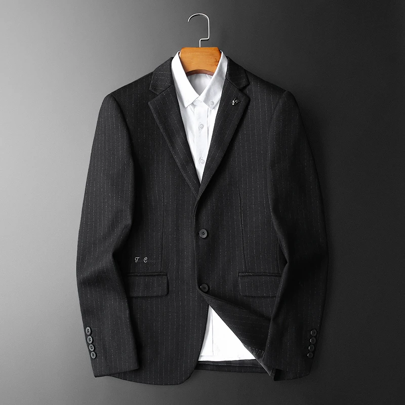 百搭休闲商务加厚西服上装(2697)