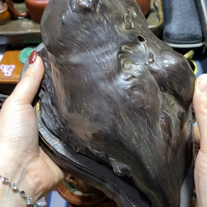 用***4端景台紫檀木类木