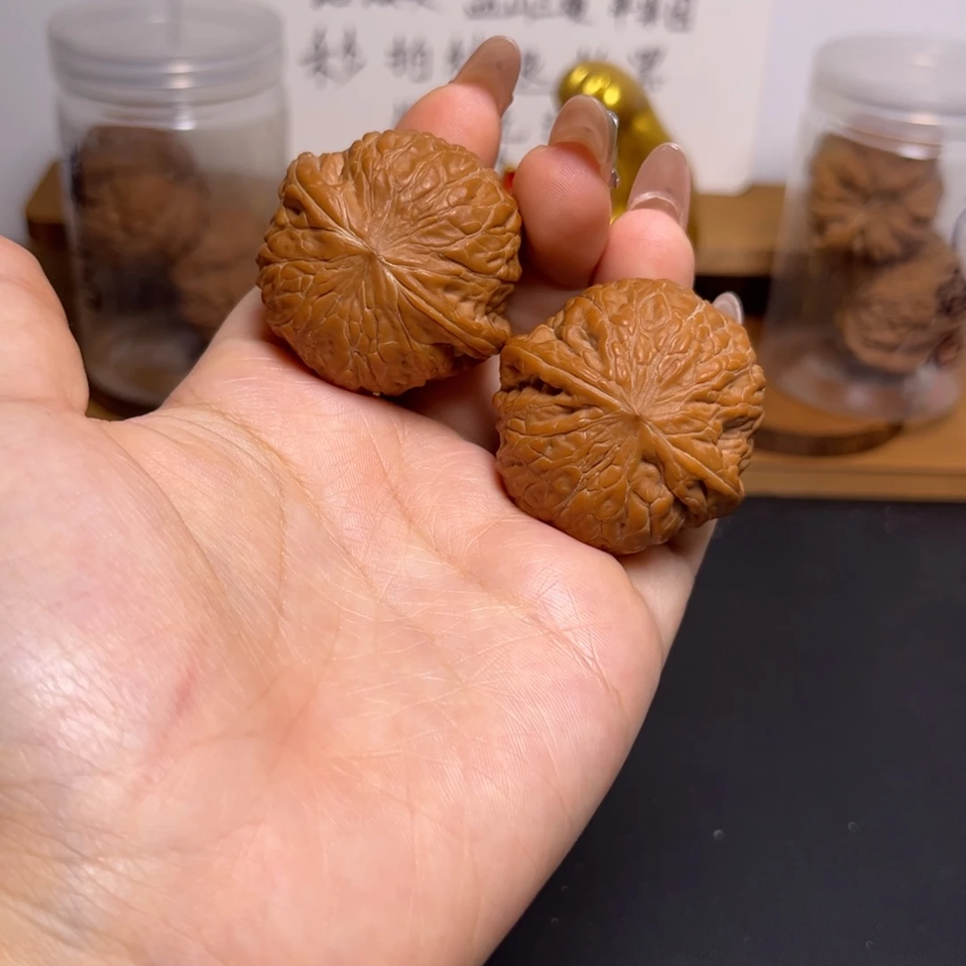 把件文玩核桃铁锤40全手工打底