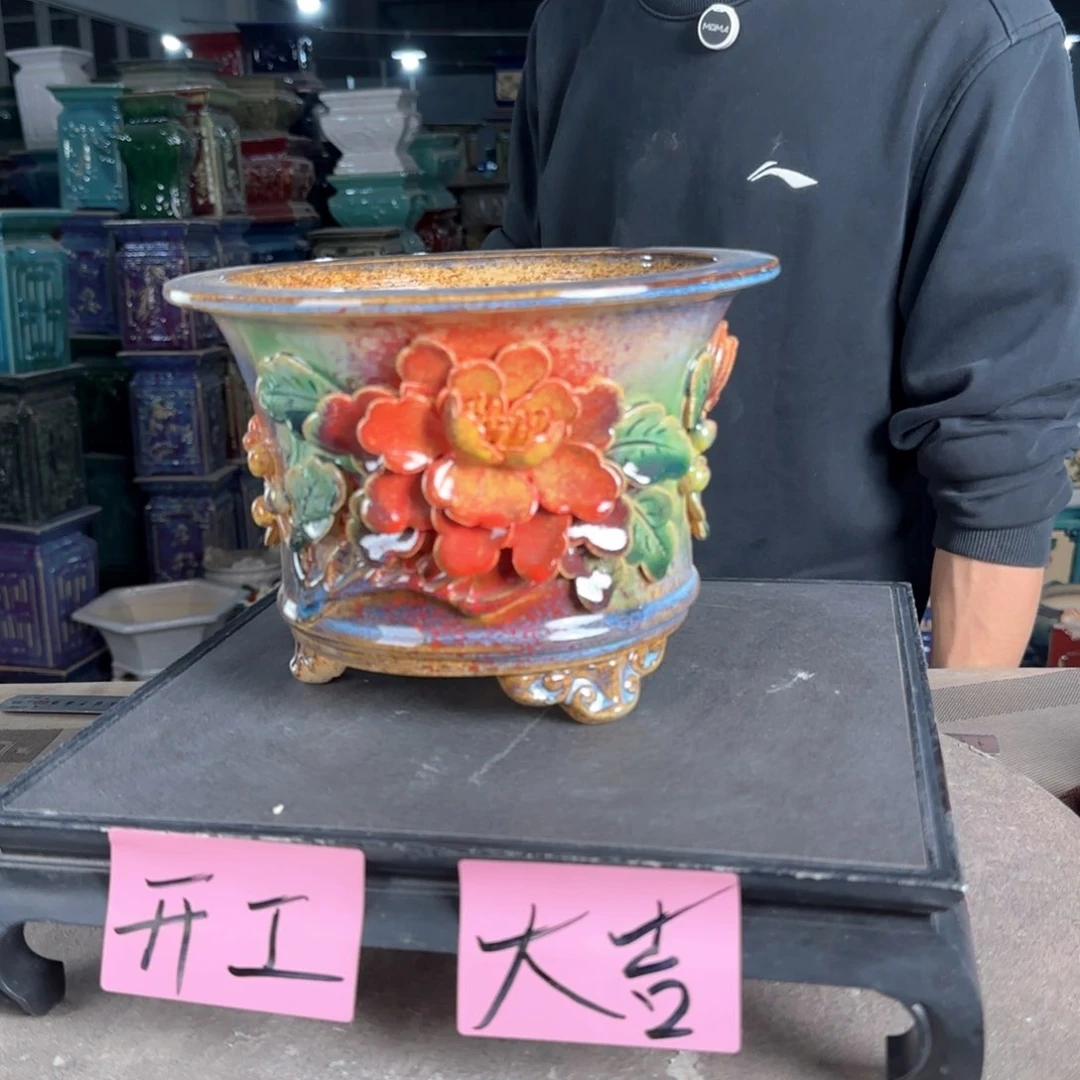 一风堂石湾花盆。