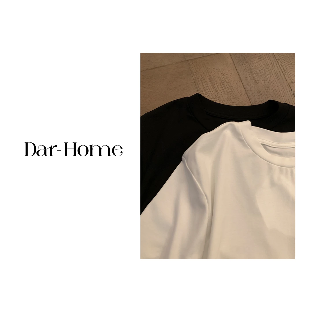 DA.R.JIA 高端系列【满分叠搭】2024春季新款短袖T恤