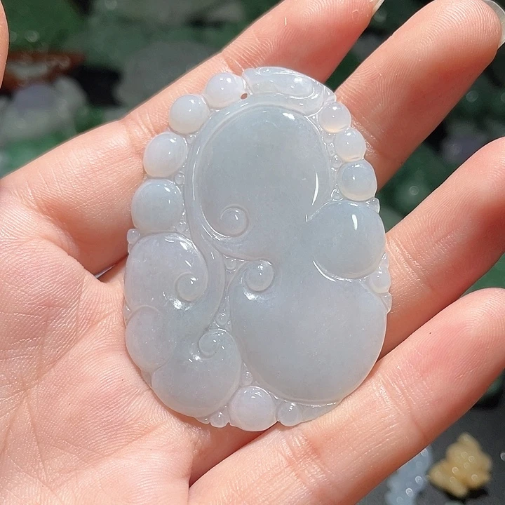 颈饰未镶嵌翡翠天