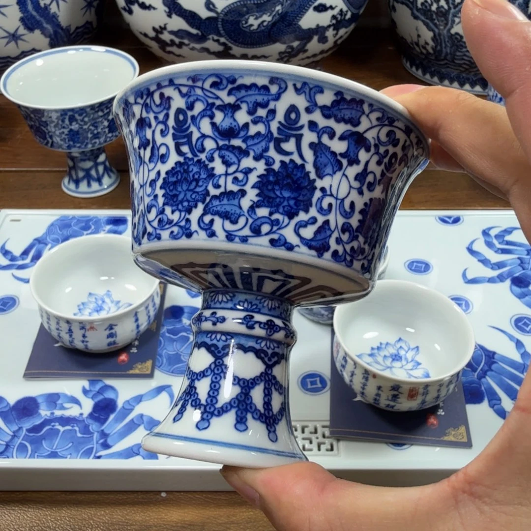 魔**卫全手工全手绘陶瓷