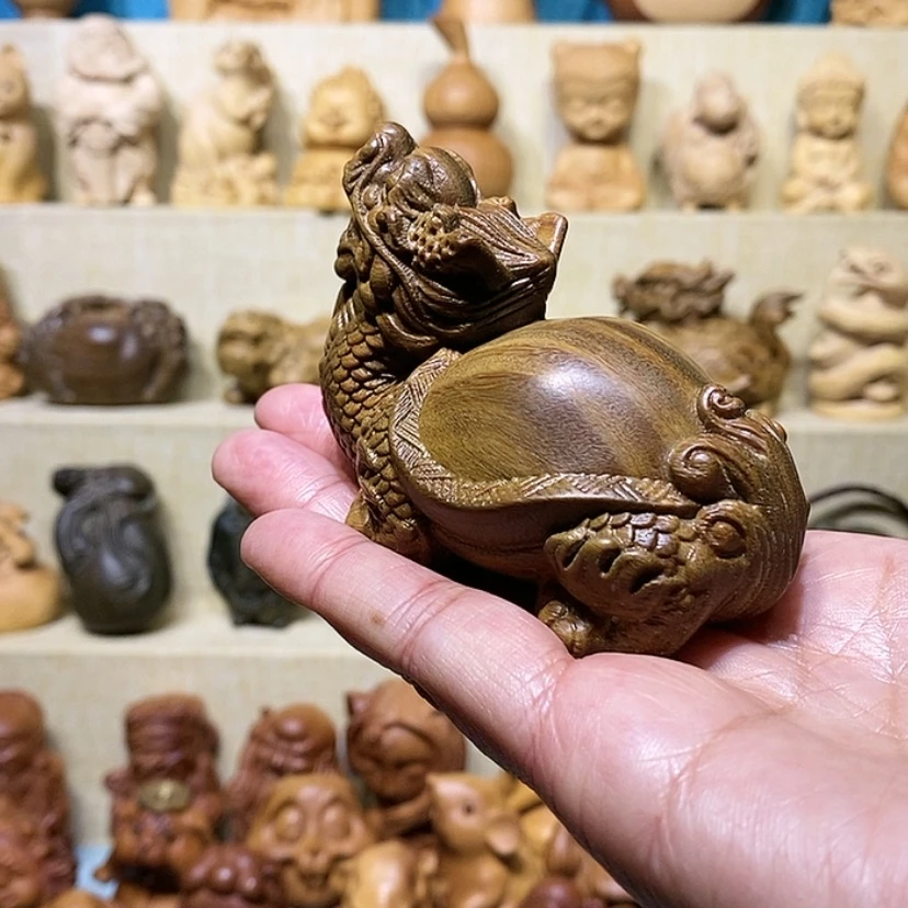 【闪购商品】维腊木（绿檀）l****来龙龟