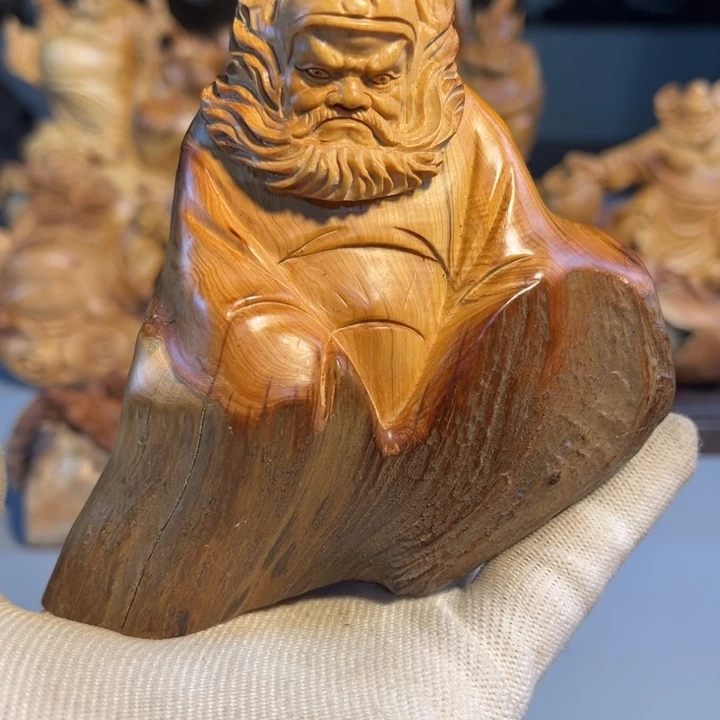 柏木（崖柏）根雕工艺摆件