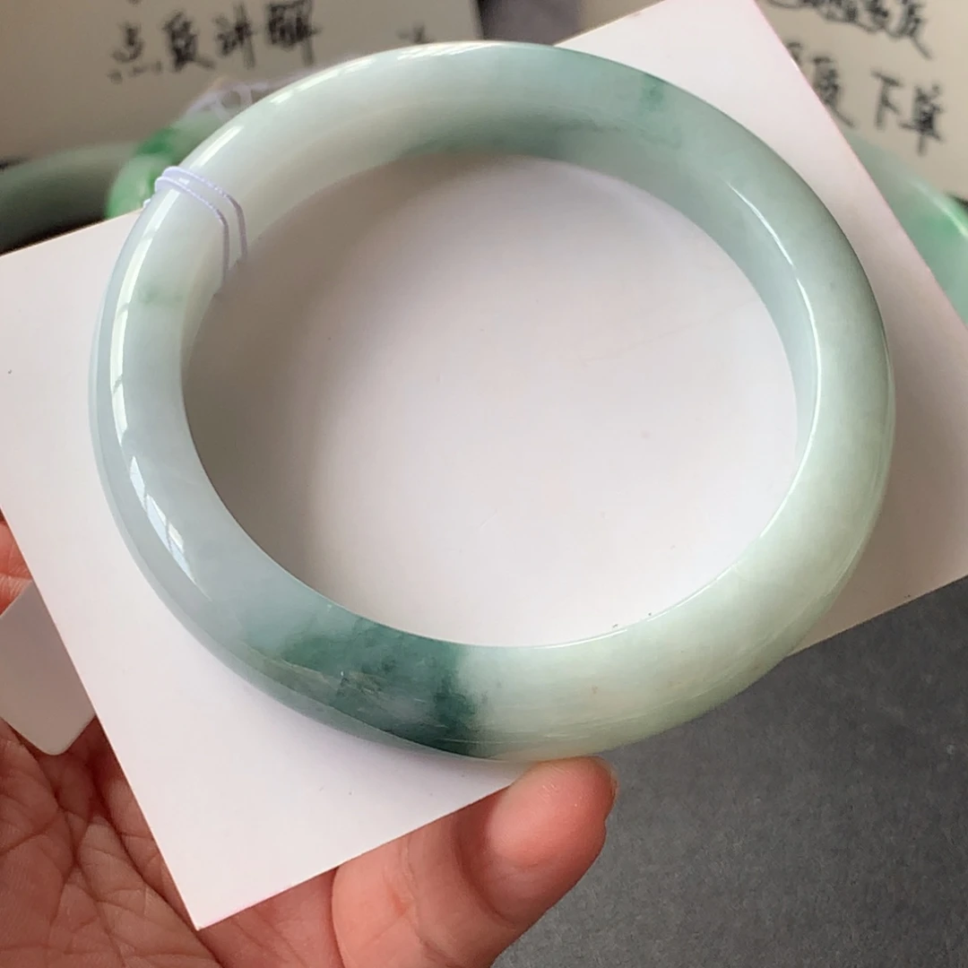 翡翠未镶嵌手镯65号58.7-11.1-8.7