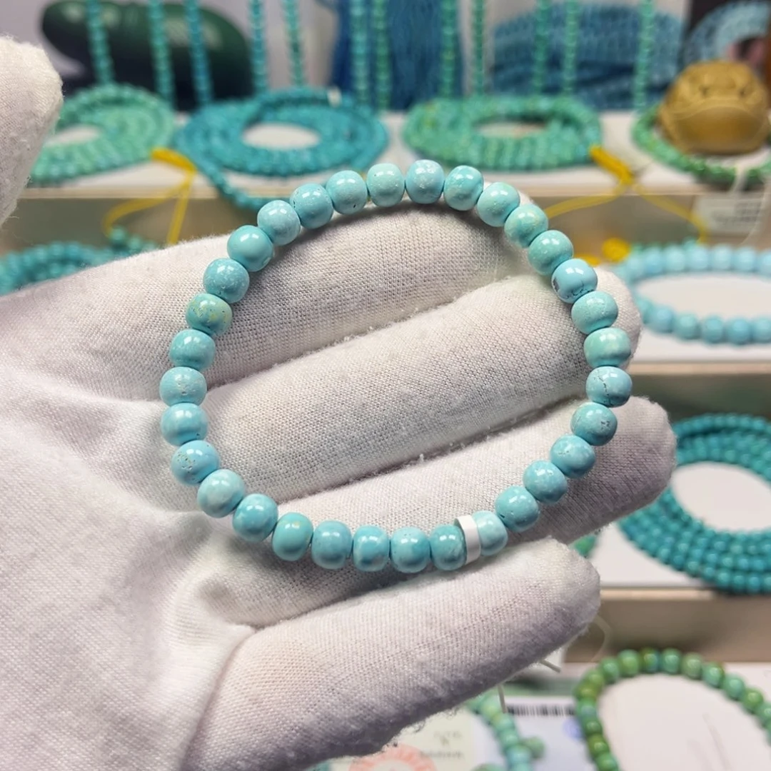 绿松石未镶嵌手链