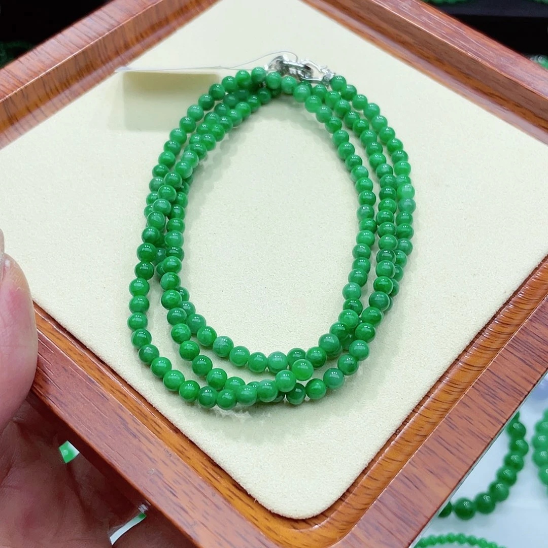 未镶嵌手链翡翠翡翠