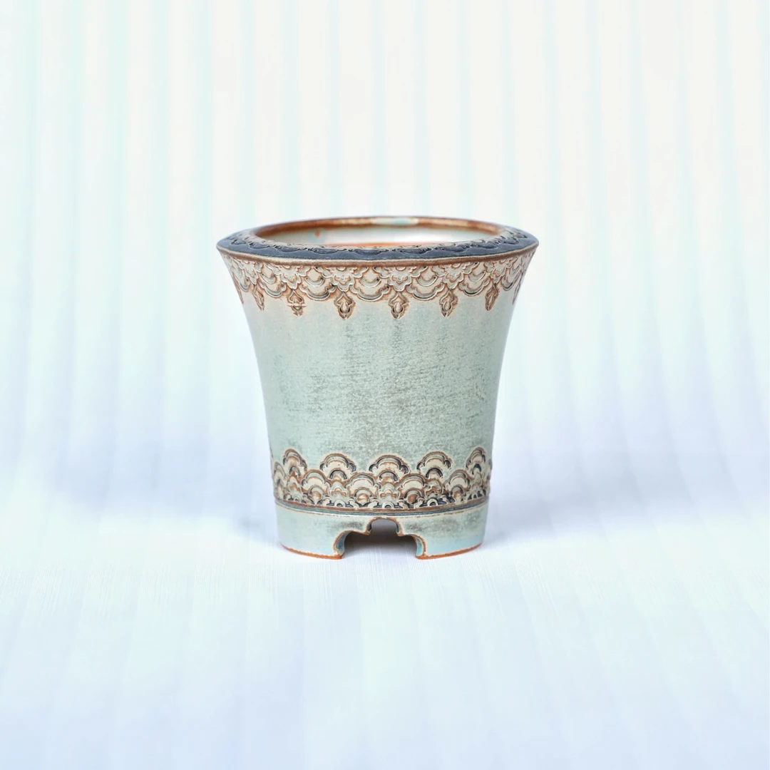 东云烧新尺寸表——安娜（陶瓷花盆）