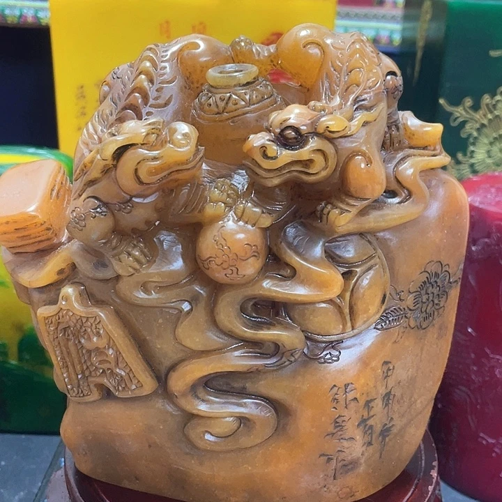 寿山石印石篆刻印章引首章闲章姓名章生日礼物