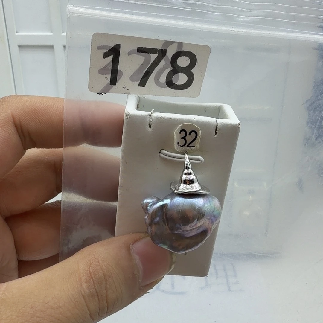 合金淡水珍珠颈饰