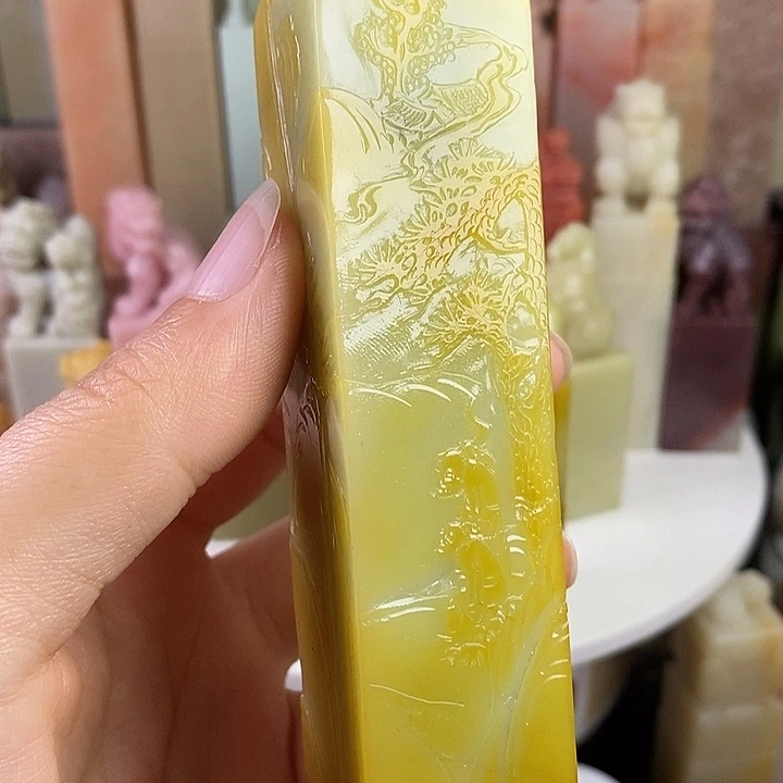 大***林青田石青田石石印章
