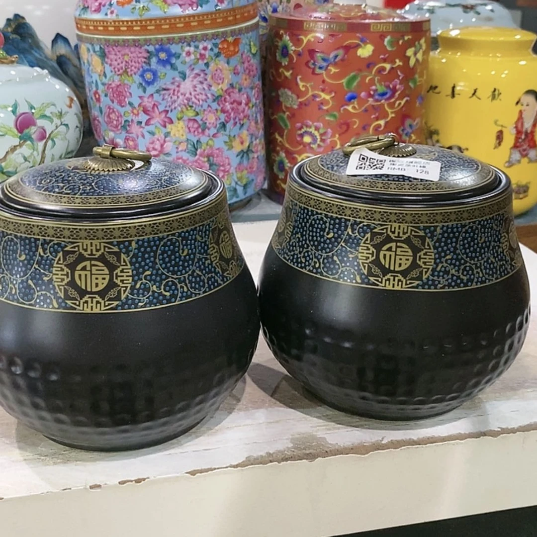 【闪购商品】罐陶瓷茶叶罐密封罐
