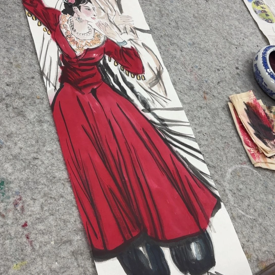 国画亲笔手绘原创