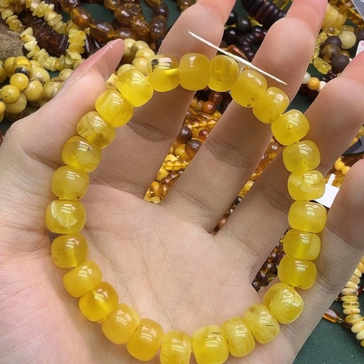 琥珀未镶嵌珠宝奇石