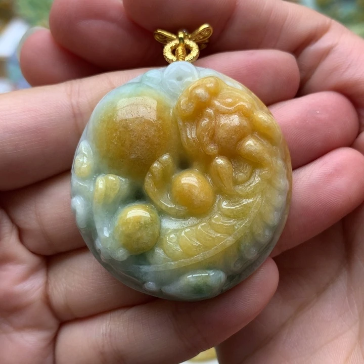 颈饰未镶嵌翡翠翡翠